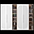 Modular Wardrobe & Shelf 120 3D model small image 1