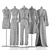 Posable Mannequin Set for 3D 3D model small image 6