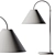  Sleek Arc Metal Table Lamp 3D model small image 2