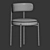 Modern Giotto Chair Design 3D model small image 5