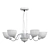 Elegant Lumion Alora Chandelier 3D model small image 2