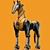 Robotic Horse Character with Animation 3D model small image 3