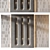 Architectural Wall Panels Set 338 3D model small image 3