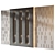 Architectural Wall Panels Set 338 3D model small image 1