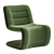 Boucle Armchair, Wilson 3D model small image 2