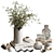 Elegant Decor Set H97 3D model small image 1