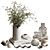 Elegant Decor Set H97 3D model small image 4