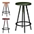 Contemporary Style Barstool by Bohlin 3D model small image 1