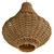 Rattan Pendant Light Fixture 3D model small image 5