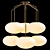  Moon Chandelier with Six Shades 3D model small image 2