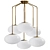  Moon Chandelier with Six Shades 3D model small image 11