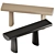 Modern HIMACS Console Table Design 3D model small image 2