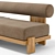 Elemental Vigo Outdoor Sofa 3D model small image 4