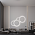 LED Disc Wall Light Combination 3D model small image 4