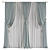 Refined Curtain #017 3D model small image 1