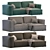 Modern Corner Sofa EBI 3D model small image 5