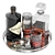 Whiskey Wine Tray with Cigar 3D model small image 2