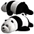 Adorable Plush Polar Bear Doll 3D model small image 3