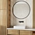 Modern Bathroom Furniture Set 3D model small image 3