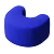  Ü Pouf/U Pouf – Blueberry Pie 3D model small image 3