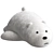 Soft Toy White Bear Plush 3D model small image 1