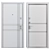 Securemme 539 Entry Metal Door 3D model small image 4