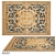 Handmade Aubusson Classic Collection Rug 3D model small image 1