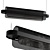 Black Suspended Ceiling Light 3D model small image 1