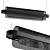 Black Suspended Ceiling Light 3D model small image 5