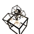 Modern Geometric Pendant Light Fixture 3D model small image 2