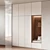 Modern Hallway Furniture Set 3D model small image 1
