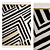 Monochrome Abstract Stripe Rug 3D model small image 1