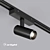 Magnetic Track Spotlight: Versatile Lighting 3D model small image 1