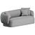 Marelli Noah Sofa: Elegant Comfort 3D model small image 2