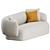 Marelli Noah Sofa: Elegant Comfort 3D model small image 5