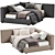 BOCA MINI BED 419 Sofa-Bed 3D model small image 1