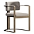 Luxury 3D Kiva Dining Chair 3D model small image 1