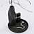 Chanel Noir Black Gold Decor Set 3D model small image 4