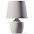 Modern Concrete Table Lamp Aesthetic 3D model small image 2