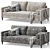 Irvin Sofa Set: Modern Elegance 3D model small image 2