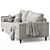 Irvin Sofa Set: Modern Elegance 3D model small image 11