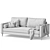 Irvin Sofa Set: Modern Elegance 3D model small image 1