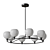 Modern Design Coachella Round Chandelier 3D model small image 3