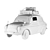 Soviet Microcar ZAZ-965 3D model small image 2