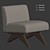 Modern Huxley Chair: Unique Style 3D model small image 6