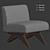 Modern Huxley Chair: Unique Style 3D model small image 7