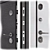 Bulat Metal Entry Door K-612 3D model small image 2