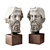 Heracles Head Sculpture 960mm 3D model small image 2