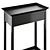 Newport Console with Drawer Shelf 3D model small image 3