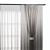 Elegant Curtain Set with 3D Formats 3D model small image 3